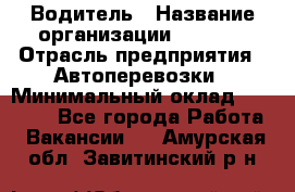 Водитель › Название организации ­ Ladya › Отрасль предприятия ­ Автоперевозки › Минимальный оклад ­ 40 000 - Все города Работа » Вакансии   . Амурская обл.,Завитинский р-н